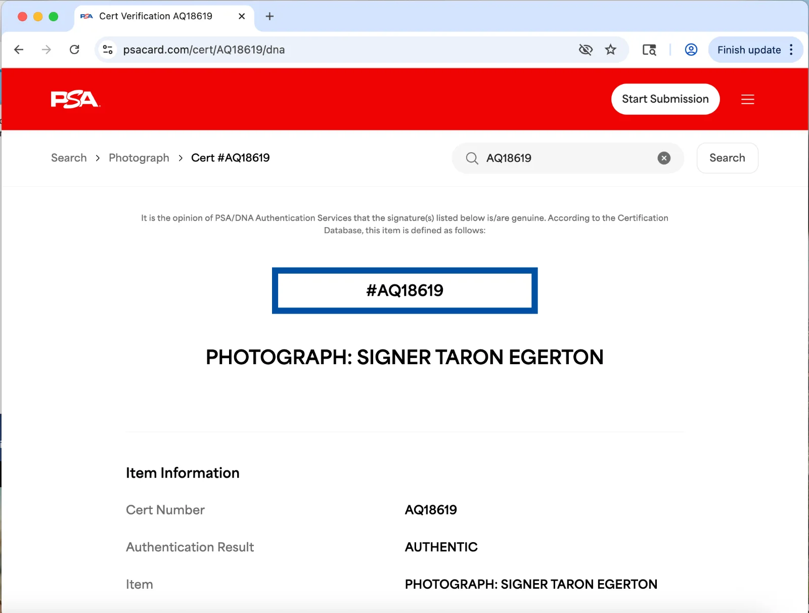Taron Egerton — Taron Egerton signed 11x14 photo PSA DNA autograph She Rides Shotgun, image 3