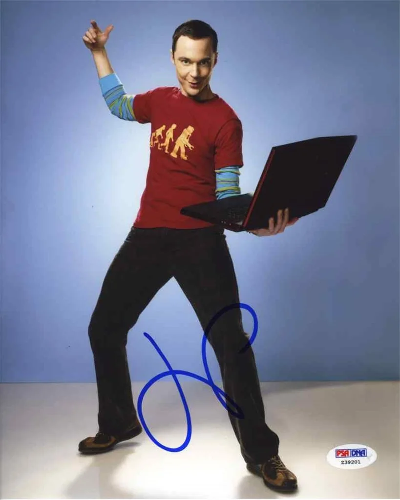 Jim Parsons — Jim Parsons Big Bang Theory Autographed Signed 8x10 Photo PSA/DNA COA