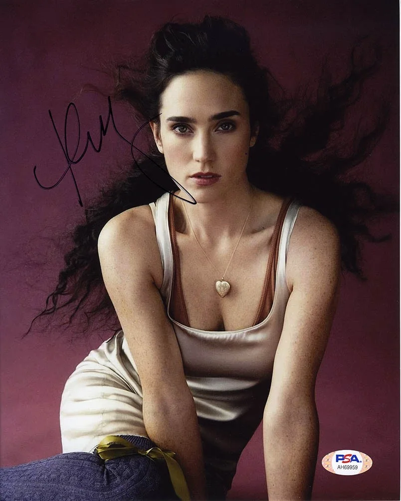 jennifer connelly — Jennifer Connelly Cute Autographed Signed 8x10 Photo Authentic PSA/DNA COA