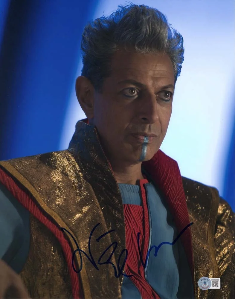jeff goldblum — Jeff Goldblum Thor Autographed Signed 11x14 Photo Certified Authentic BAS COA