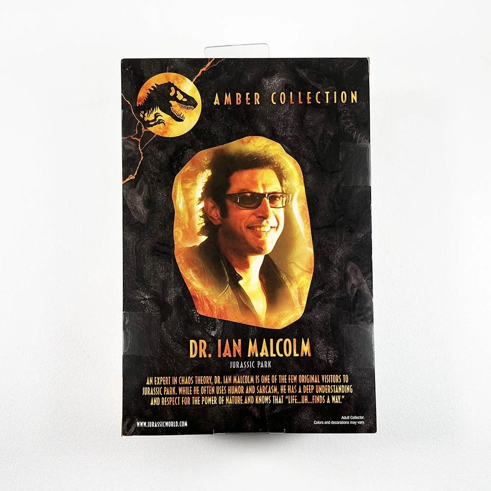 Jeff Goldblum — Jeff Goldblum Jurassic Park Autographed Signed Action Figure Authentic BAS COA, image 2