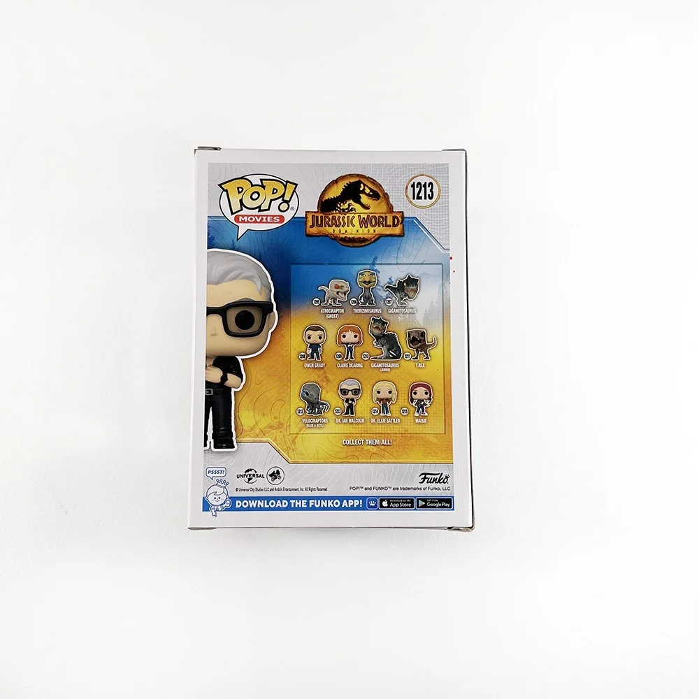 Jeff Goldblum — Jeff Goldblum Jurassic World Autographed Signed Funko Pop Beckett BAS COA, изображение 2