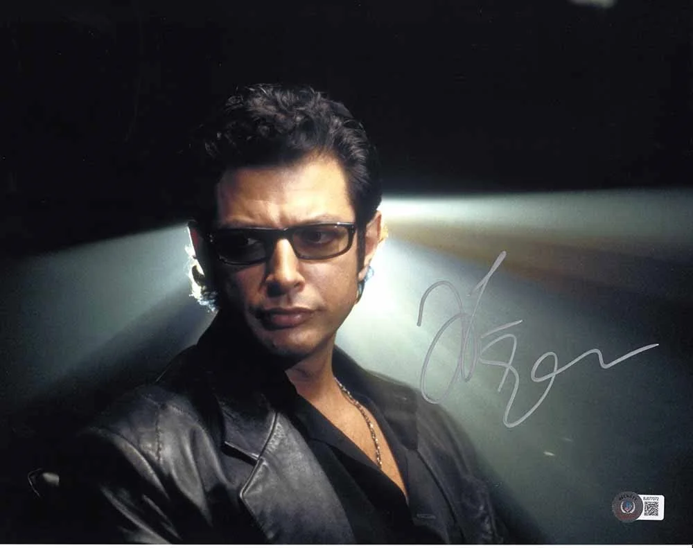 Jeff Goldblum — Jeff Goldblum Jurassic Park Autographed Signed 11x14 Photo Authentic BAS COA