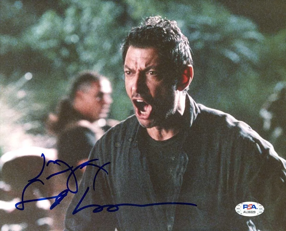 Jeff Goldblum — Jeff Goldblum Jurassic Park Autographed Signed 8x10 Photo Certified PSA/DNA COA
