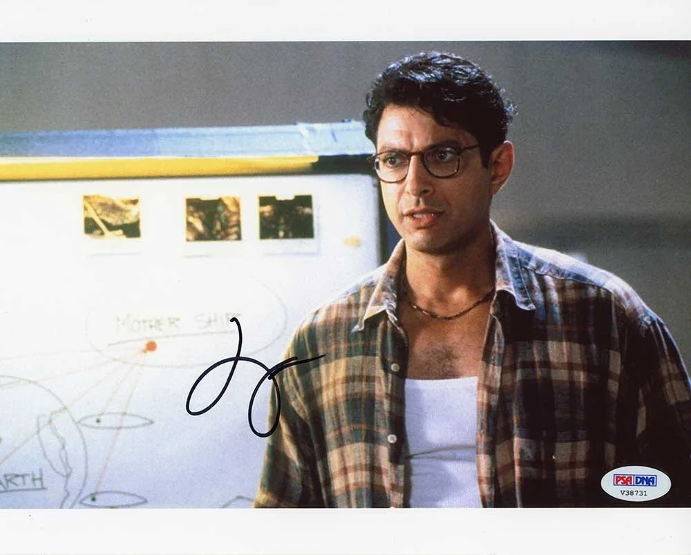 Jeff Goldblum — Jeff Goldblum Independence Day Autographed Signed 8x10 Photo PSA/DNA COA