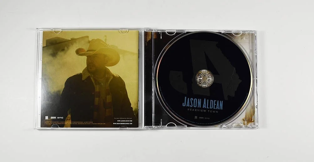Jason Aldean Rearview Town Autographed Signed CD Authentic Beckett BAS COA, image 3
