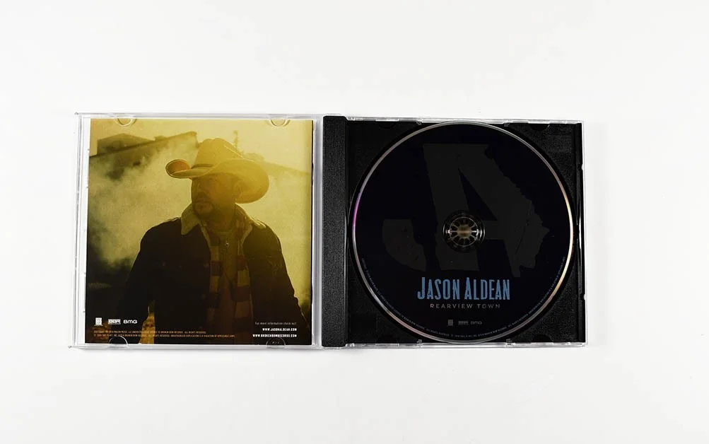 Jason Aldean Rearview Town Autographed Signed CD Authentic Beckett BAS COA, image 2
