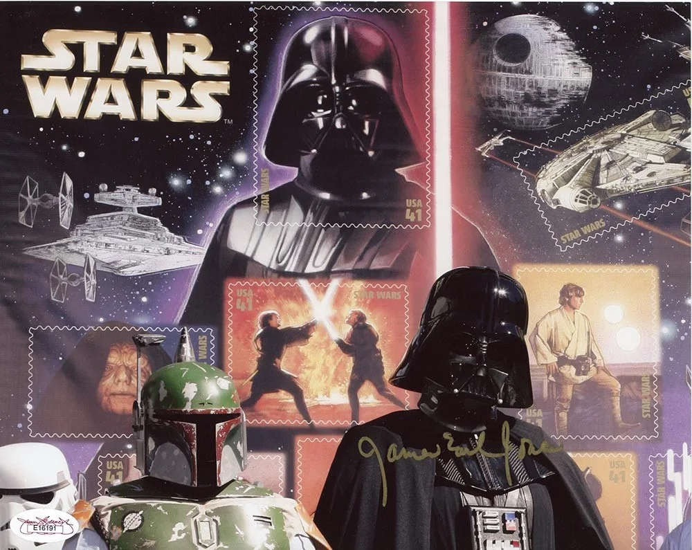 James Earl Jones — James Earl Jones Star Wars Vader Autographed Signed 8x10 Photo Authentic JSA COA