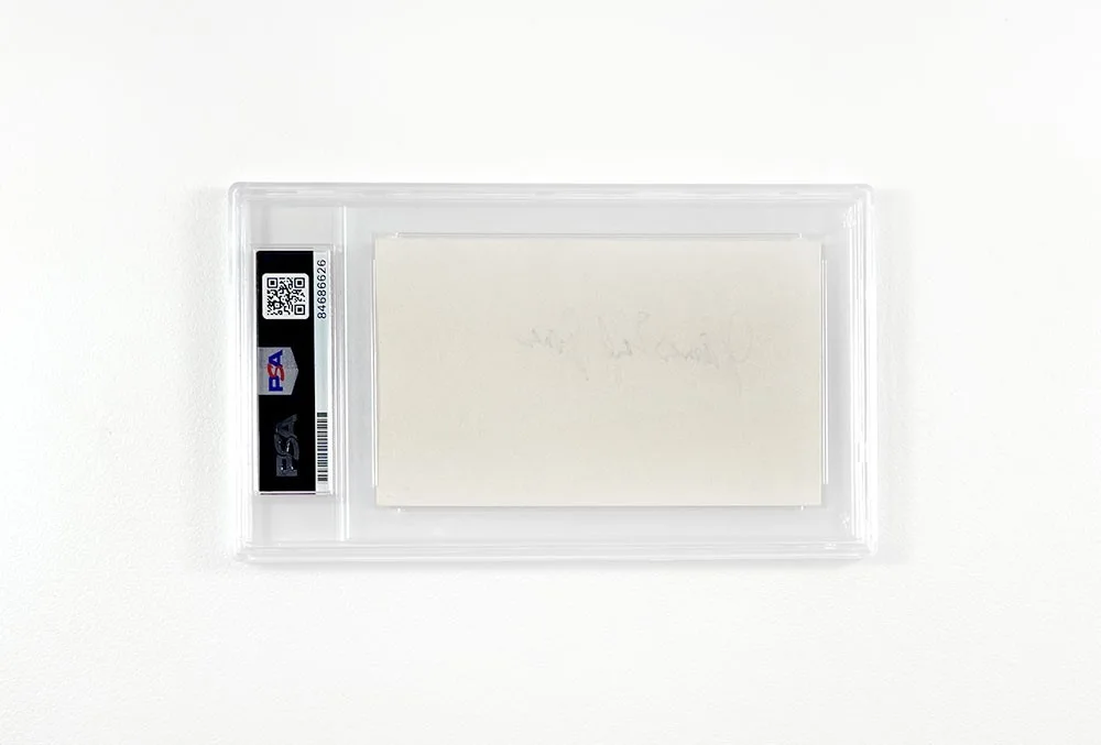 James Earl Jones — James Earl Jones スターウォーズ ダースベイダー サイン入り新品同様カード PSA/DNA CoA, image 2