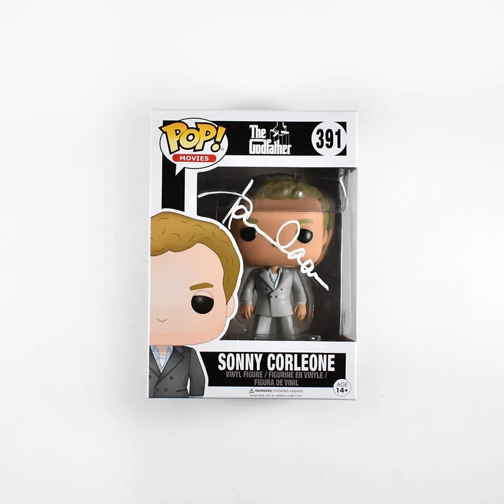 James Caan — James Caan The Godfather Autographed Signed Funko Pop Authentic Beckett BAS COA