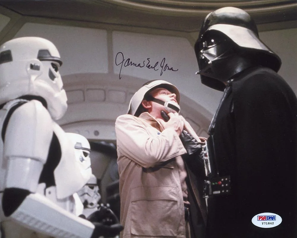 James Earl Jones — James Earl Jones Star Wars Darth Vader Autographed Signed 8x10 Photo PSA/DNA COA