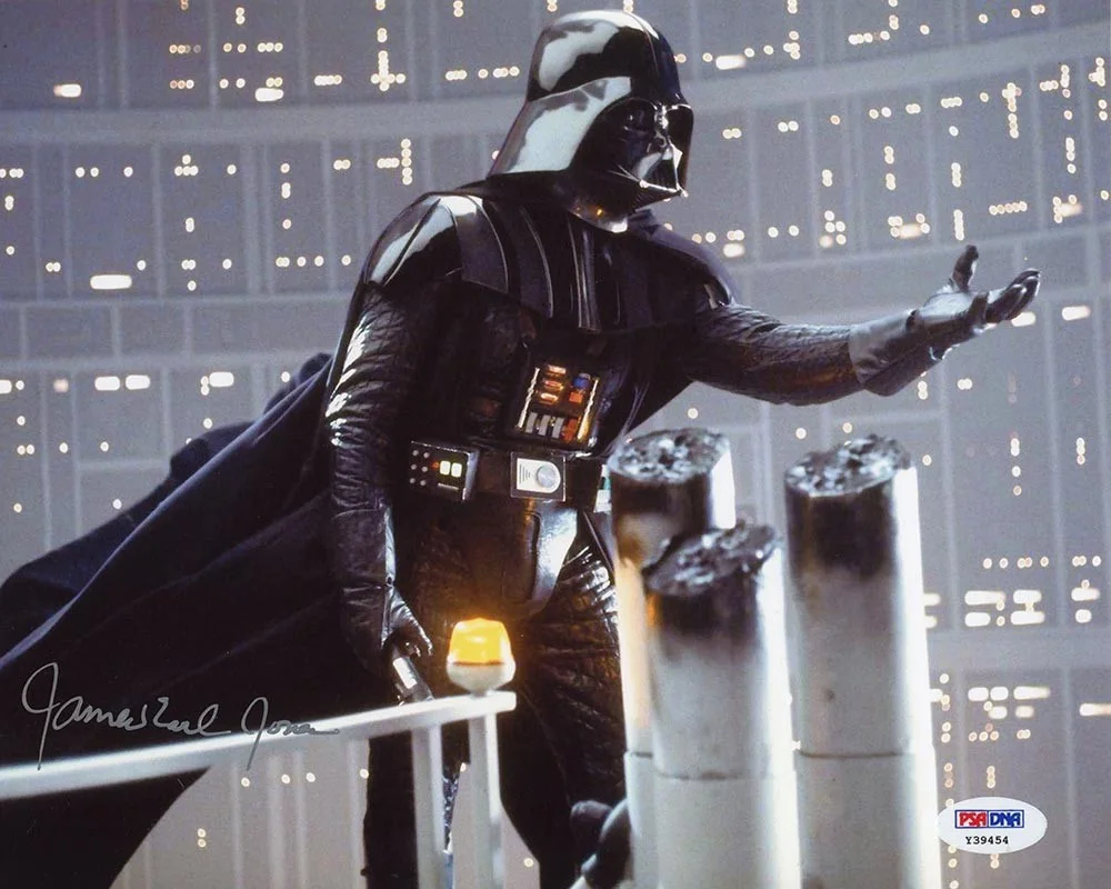 James Earl Jones — James Earl Jones Star Wars Darth Vader Autographed Signed 8x10 Photo PSA/DNA COA