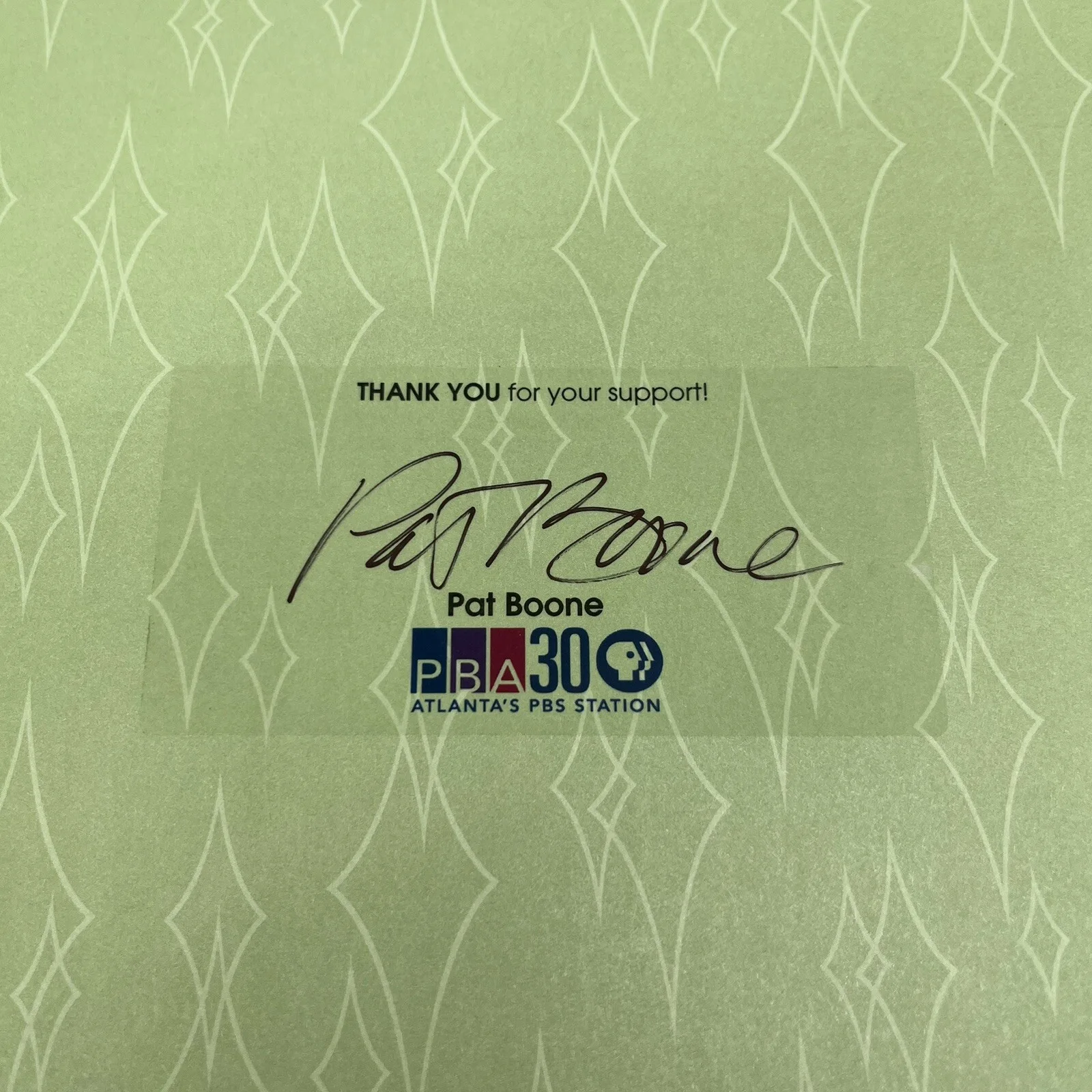 Pat Boone Signed Autographed Hardcover Book America 50 Years An Autobiography, изображение 5