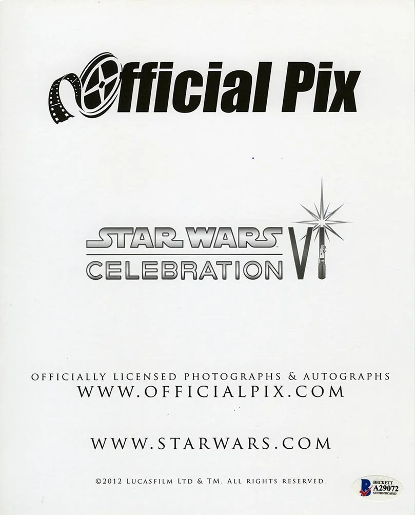 ian mcdiarmid — Ian McDiarmid Star Wars OfficialPix Autographed Signed 8x10 Photo BAS COA, изображение 2