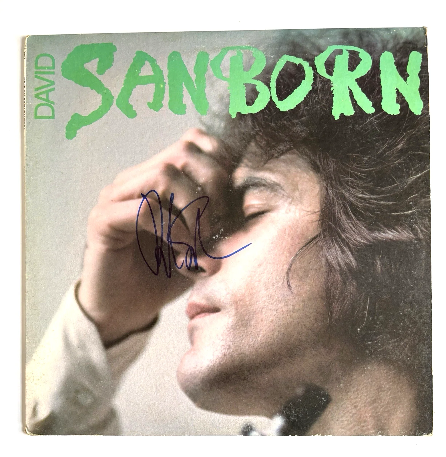 DAVID SANBORN Signed SELF TITLE VINYL RECORD LP ALBUM PSA DNA COA Jazz Saxaphone, image 2