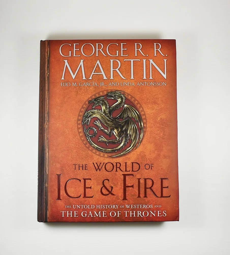 George R R Martin — George R.R. Martin World of Ice & Fire Autographed Signed Book Authentic JSA COA, изображение 3