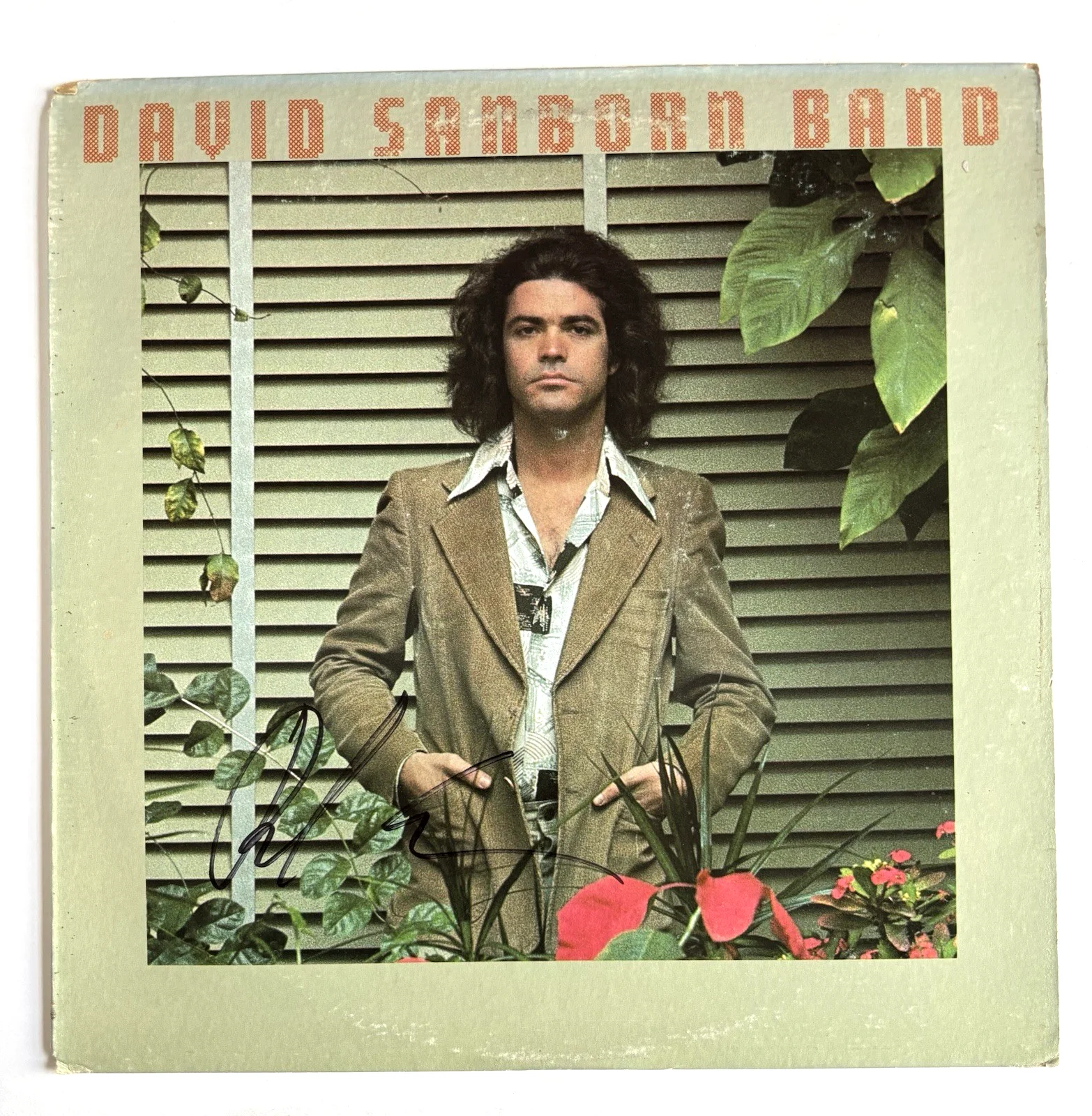DAVID SANBORN Signed PROMISE ME VINYL RECORD LP ALBUM PSA DNA COA Jazz Saxaphone, изображение 2