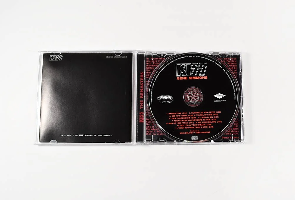 Gene Simmons KISS Autographed Signed CD Certified Authentic JSA COA, image 2