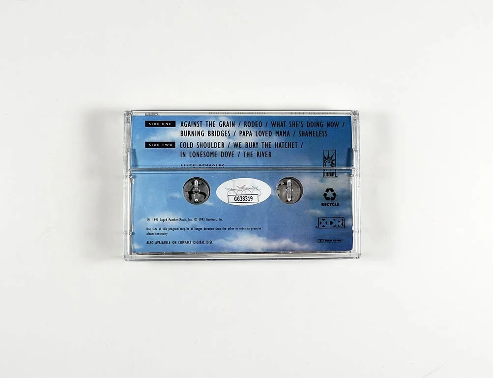 Garth Brooks Autographed Signed Cassette Tape Certified Authentic JSA COA, image 2