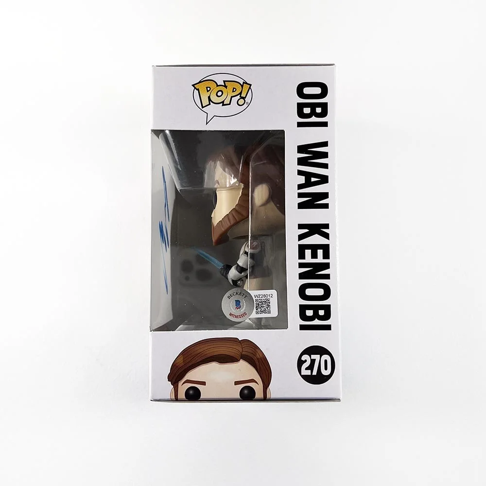 Ewan McGregor — Ewan McGregor Star Wars Autographed Signed Funko Pop Authentic Beckett BAS COA, image 4