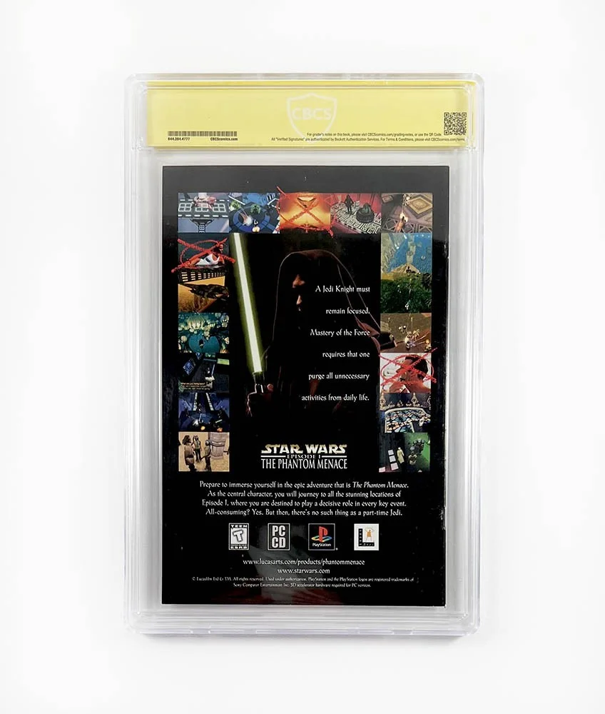 ewan mcgregor — Ewan McGregor Star Wars Autographed Signed Comic Book Authentic CBCS BAS COA, изображение 2