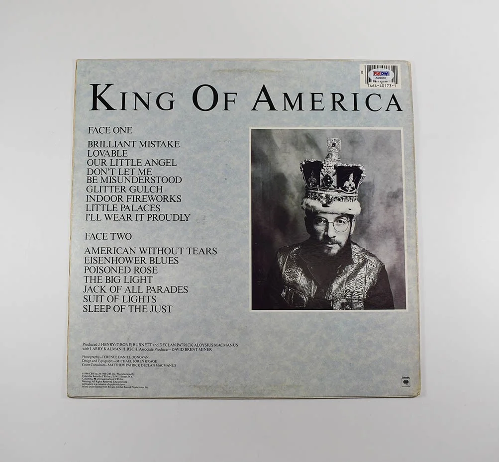 Elvis Costello Autographed Signed Album LP Record Certified PSA/DNA COA, изображение 2