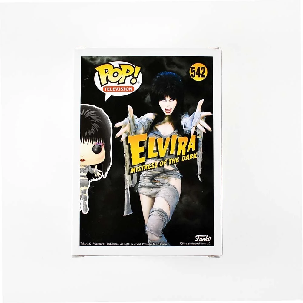 Elvira — Elvira Cassandra Peterson 542 Autographed Signed Funko Pop Beckett BAS COA, изображение 5