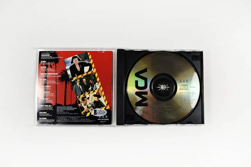 Eddie Murphy Beverly Hills Cop 2 Autographed Signed CD Certified Beckett BAS COA, image 2
