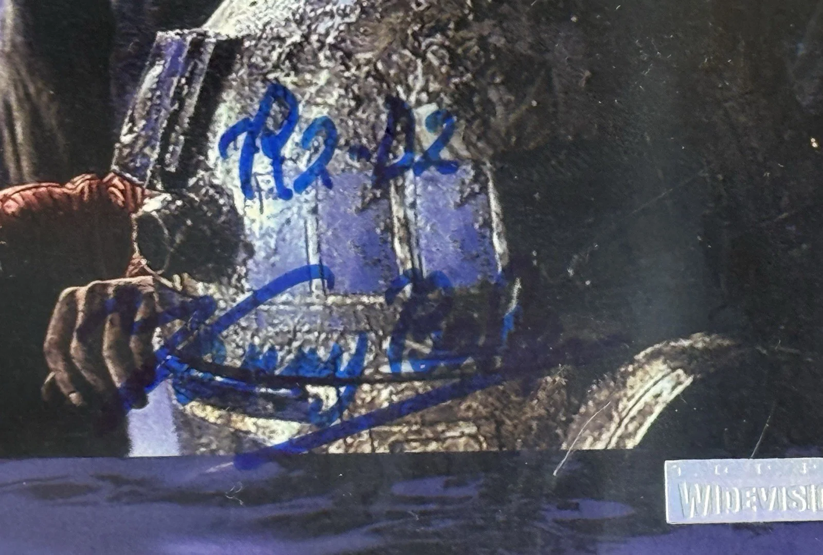 Kenny Baker — Kenny Baker Star Wars R2-D2 SIGNED Auto ESB Widevision Card Beckett BAS, image 2