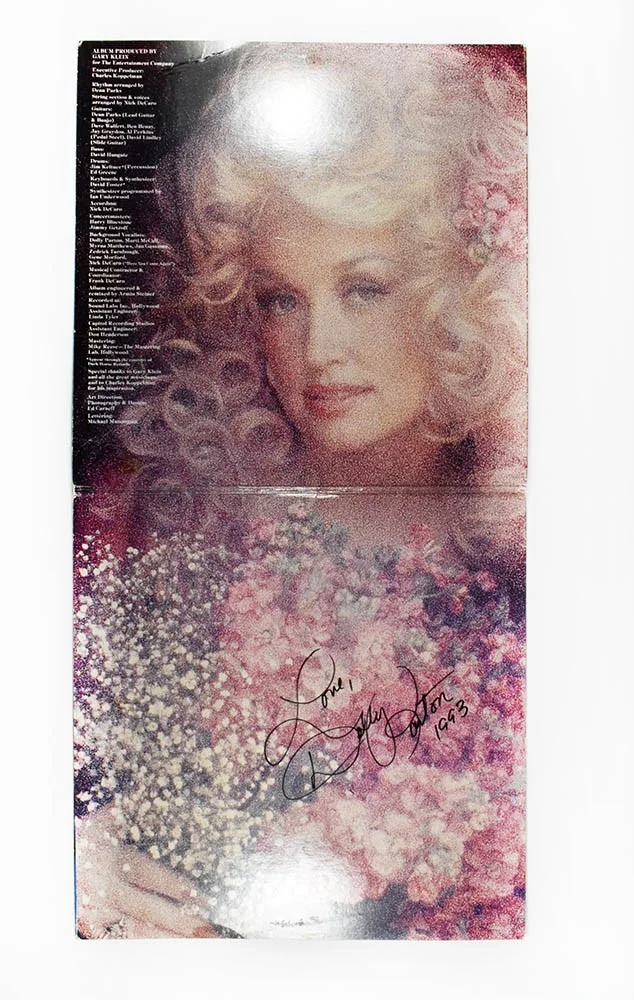Dolly Parton Autographed Signed Album LP Record Certified Authentic BAS COA, image 4