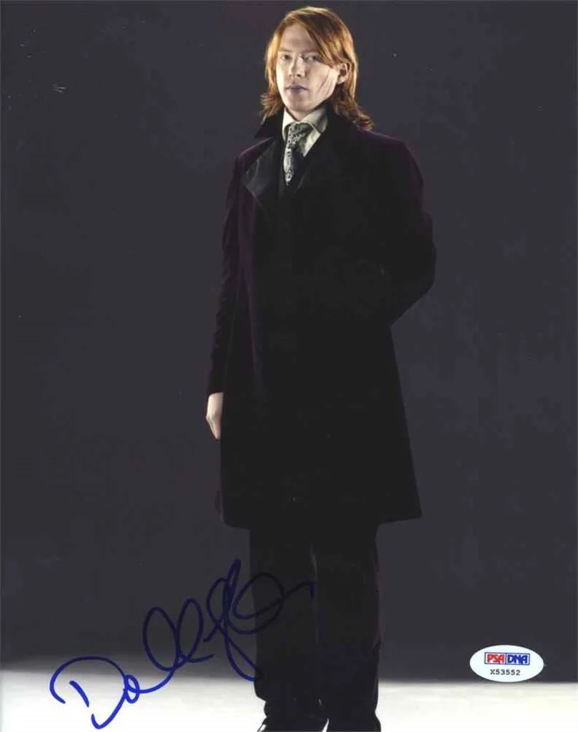 Domhnall Gleeson — Domhnall Gleeson Harry Potter Autographed Signed 8x10 Photo Certified PSA/DNA