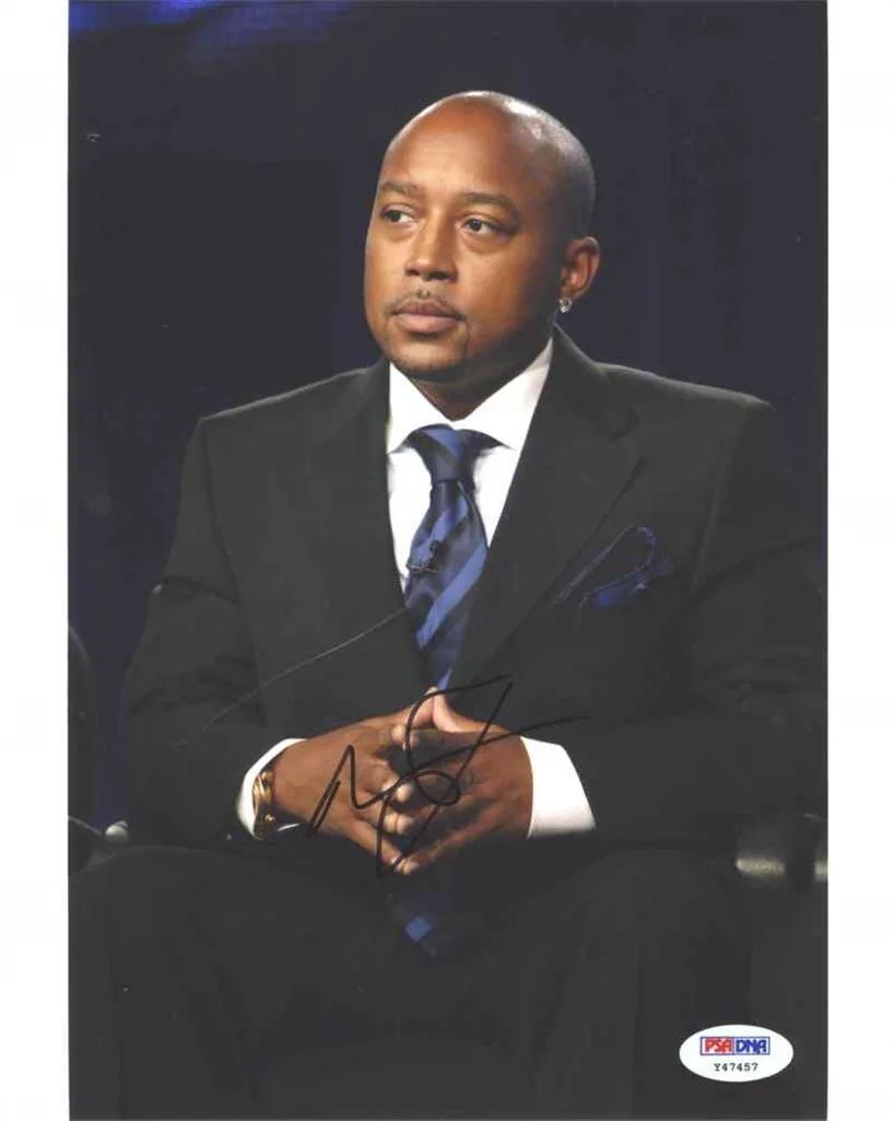Daymond John — Daymond John Shark Tank Autographed Signed 8x10 Photo Authentic PSA/DNA COA