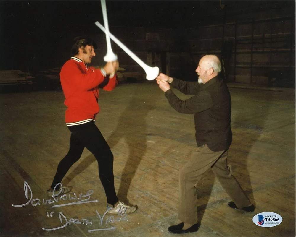 dave prowse — Dave Prowse Darth Vader Star Wars Autographed Signed 8x10 Photo Beckett BAS COA