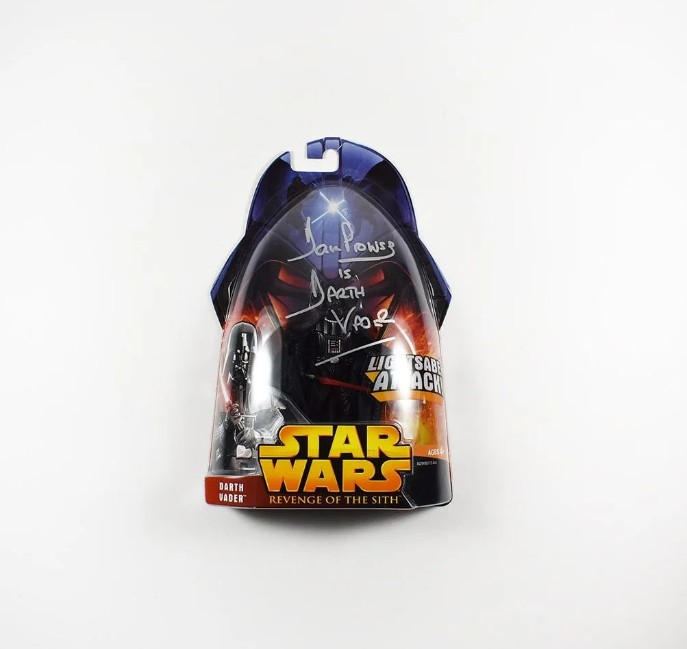 Dave Prowse — Dave Prowse Star Wars Vader Autographed Signed Action Figure PSA/DNA COA