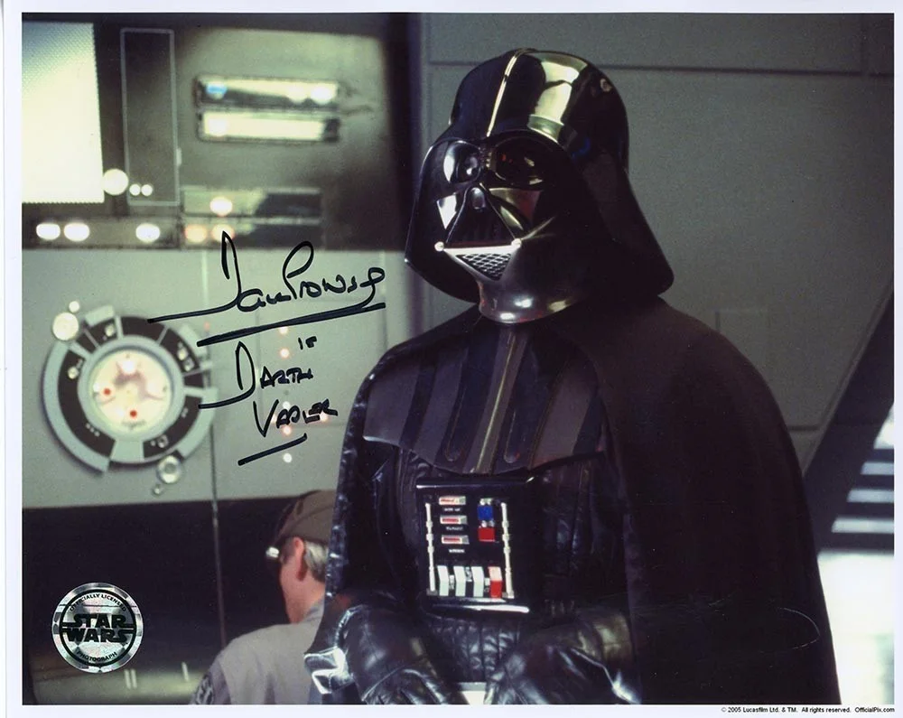 dave prowse — Dave Prowse Darth Vader Star Wars Autographed Signed 8x10 Photo Beckett BAS COA