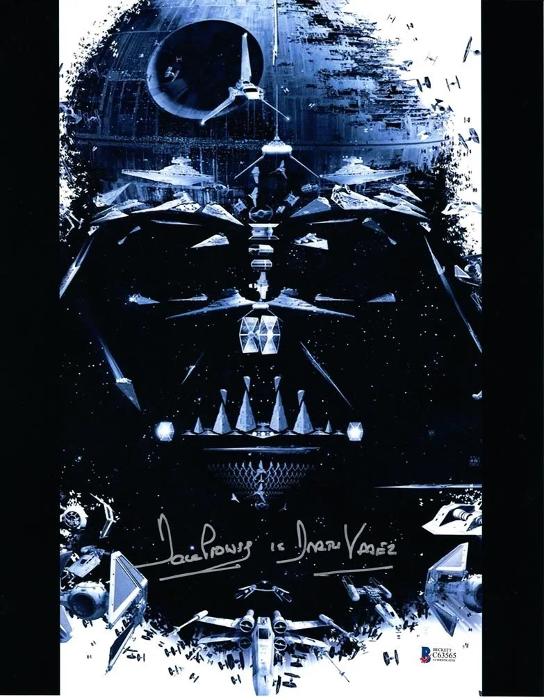 Dave Prowse — Dave Prowse Darth Vader Star Wars Autographed Signed 11x14 Photo BAS COA