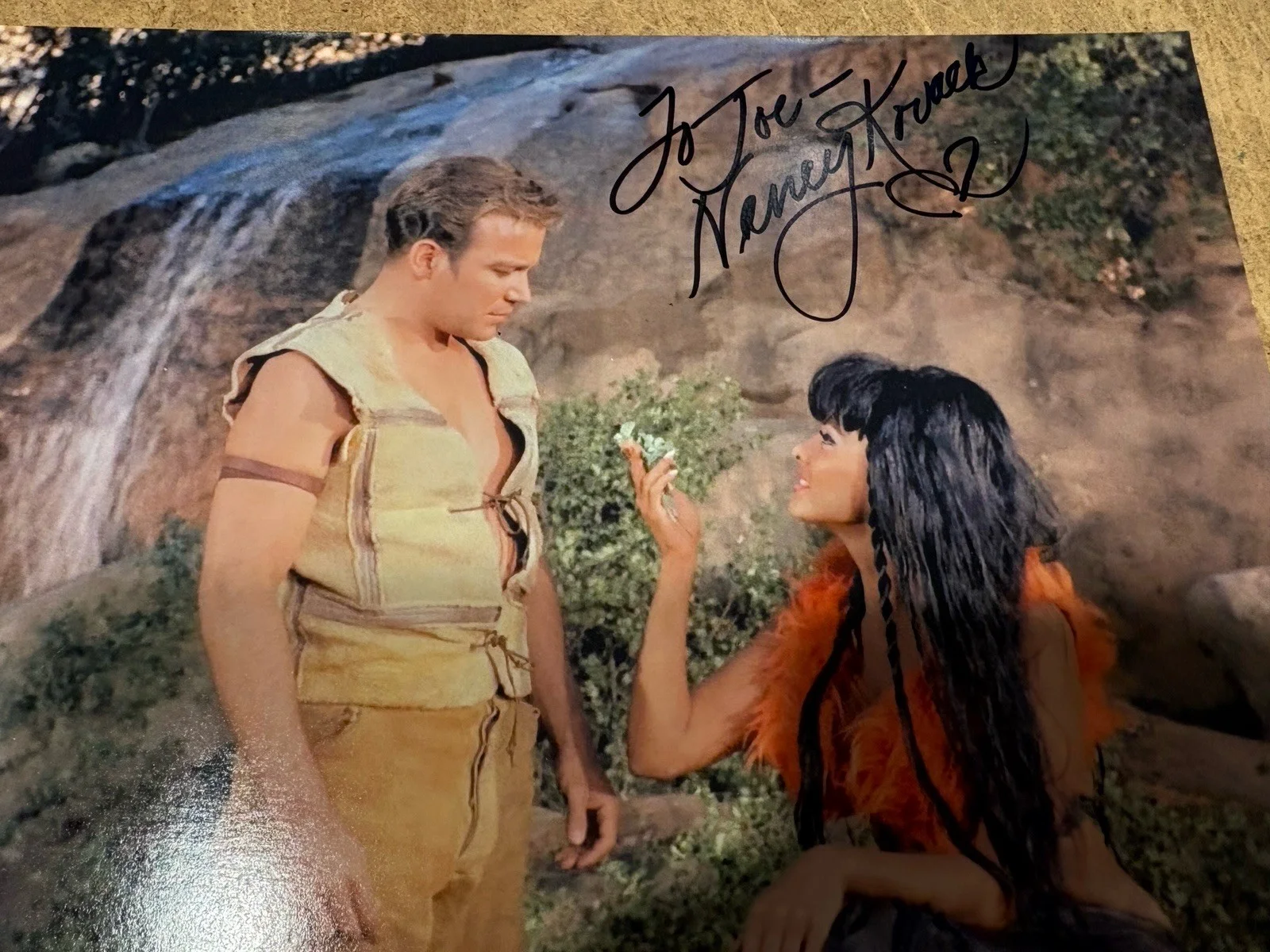 Nancy Kovack — Nancy Kovack signed 8x10 Photo Nona Star Trek, Personalized , Actress, изображение 2