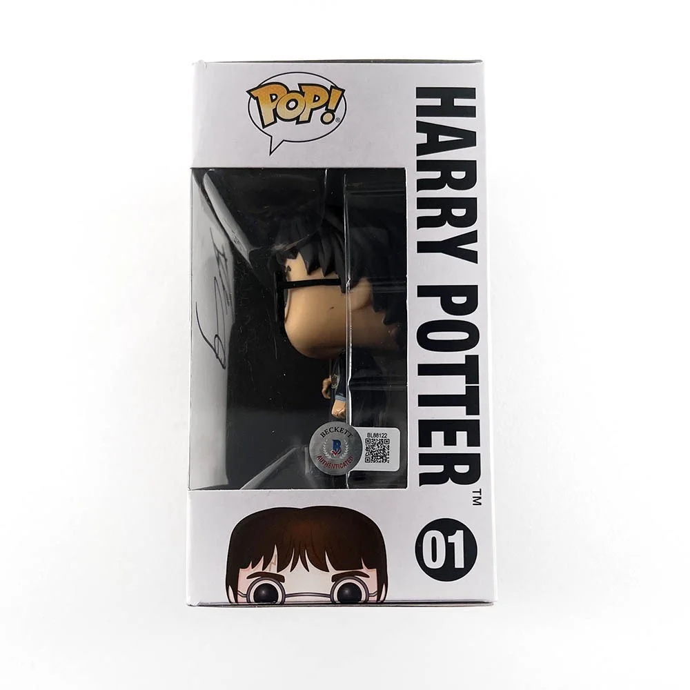 Daniel Radcliffe — Daniel Radcliffe Harry Potter Autographed Signed Funko Pop Beckett BAS COA, image 2