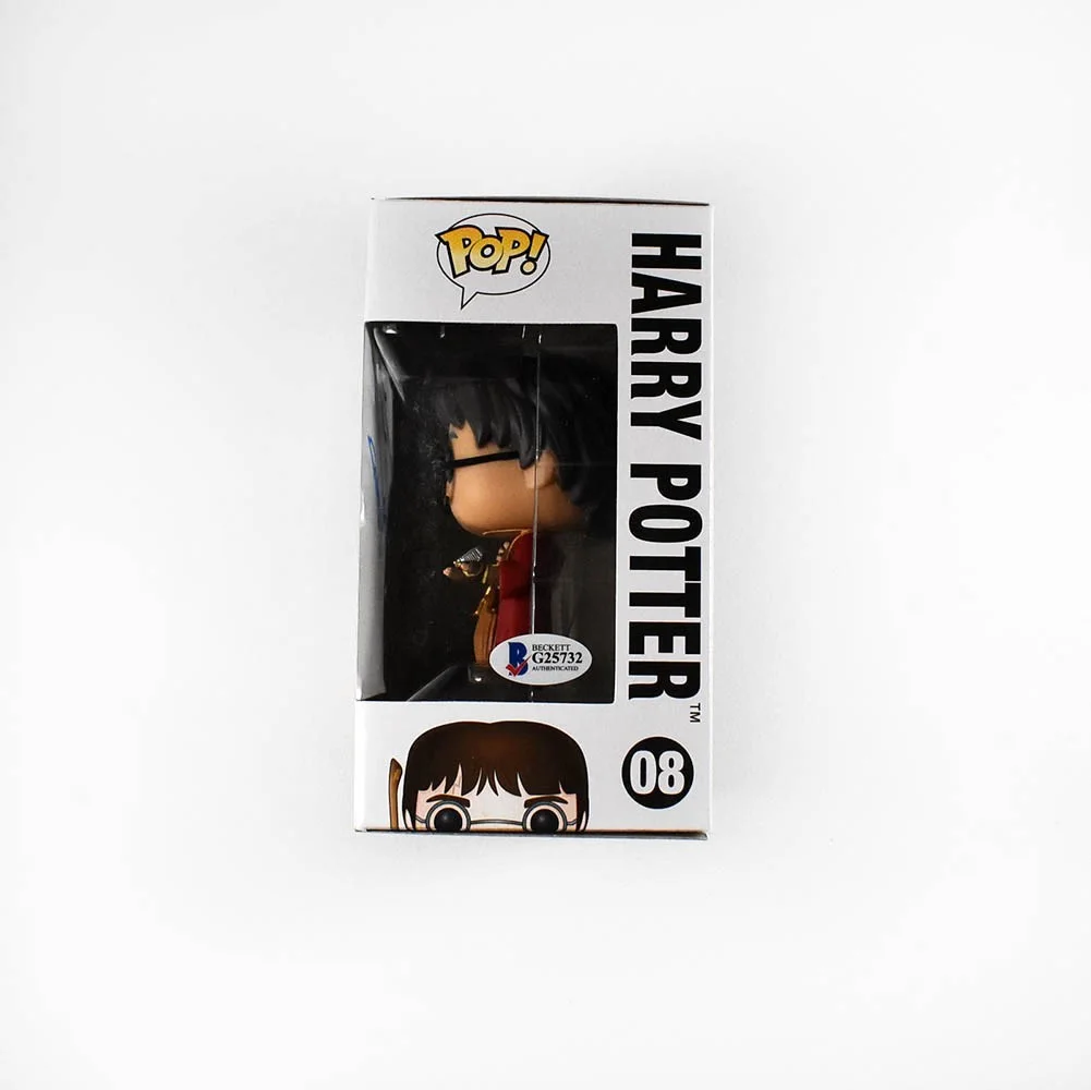 daniel radcliffe — Daniel Radcliffe Harry Potter 08 Autographed Signed Funko Pop Beckett BAS COA, image 2