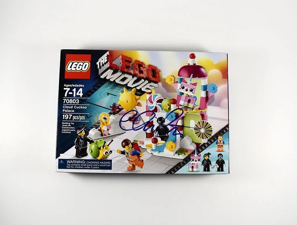 Chris Pratt — Chris Pratt Lego Movie Autographed Signed Lego Toy Certified Authentic PSA/DNA