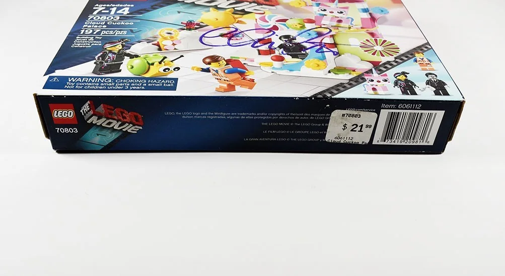 Chris Pratt — Chris Pratt Lego Movie Autographed Signed Lego Toy Certified Authentic PSA/DNA, image 3