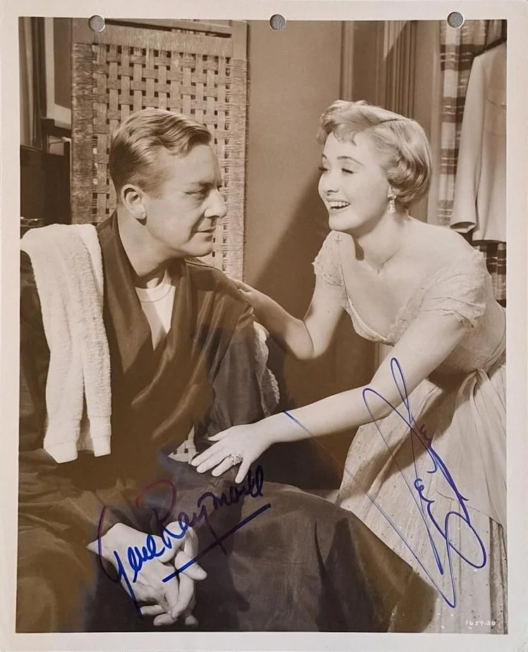 Jane Powell & Gene Raymond — Vintage JANE POWELL & GENE RAYMOND Signed 8 x 10 Photo Hit The Deck