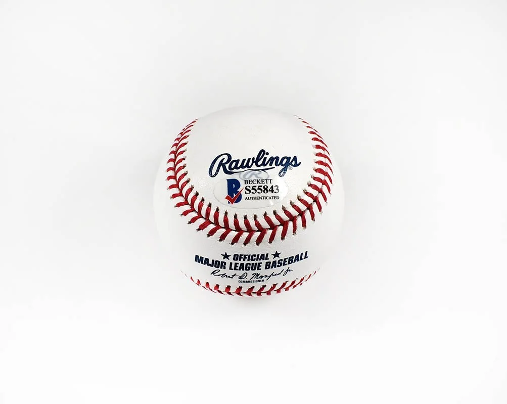 chris pratt — Chris Pratt Autographed Signed Baseball Certified Authentic Beckett BAS COA, image 2
