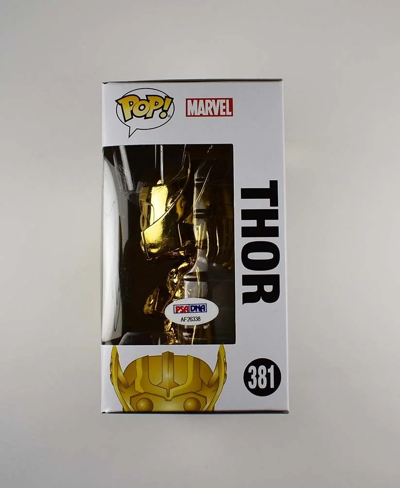 Chris Hemsworth — Chris Hemsworth Avengers Endgame Autographed Signed Funko Pop PSA/DNA COA, изображение 2