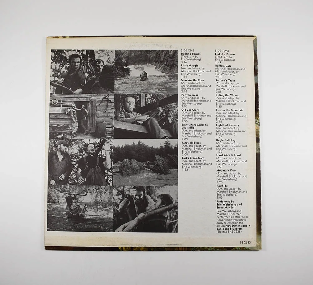 burt reynolds — Burt Reynolds Deliverence Autographed Signed Album LP Record Beckett BAS COA, image 2