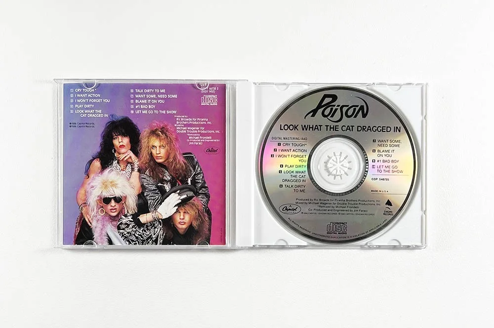 Bret Michaels Poison Autographed Signed CD Certified Authentic Beckett BAS COA, image 3