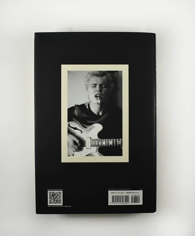 Billy Idol Dancing With Myself Autographed Signed Book Beckett BAS COA, image 3