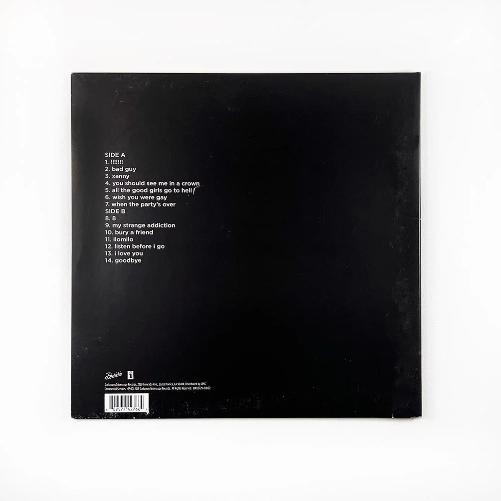 Billie Eilish Autographed Signed Album LP Record Certified Authentic PSA/DNA COA, image 2