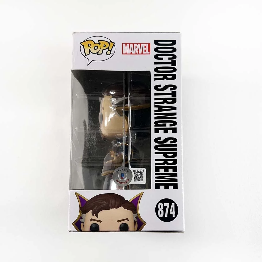 Benedict Cumberbatch — Benedict Cumberbatch Dr Strange Autographed Signed Funko Pop Beckett BAS COA, image 4