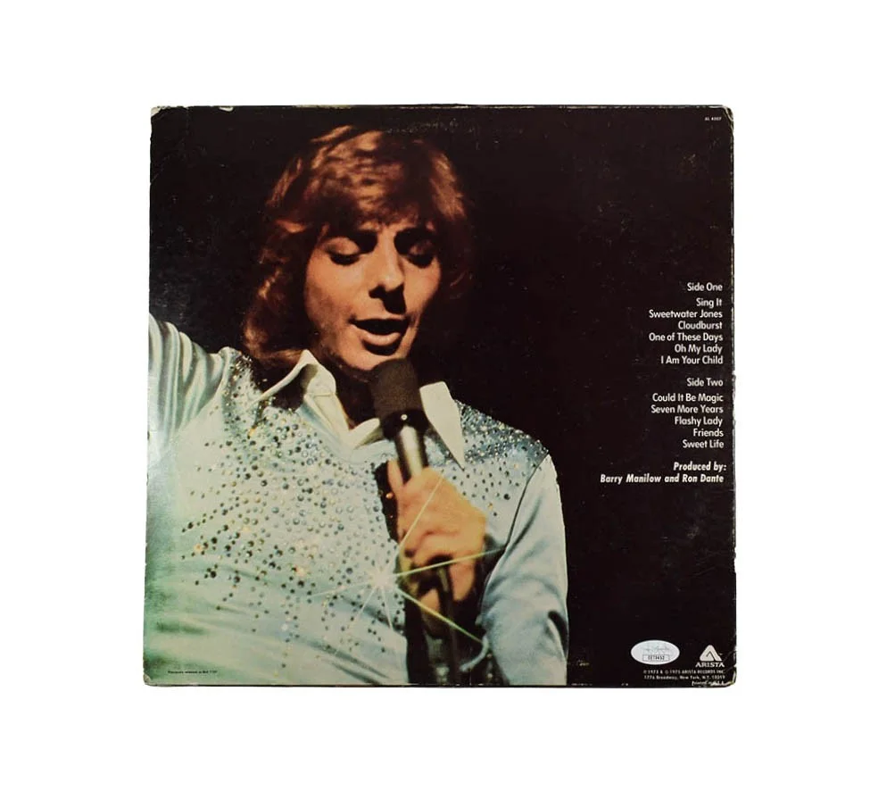Barry Manilow Autographed Signed Album LP Record Certified Authentic JSA COA, image 2